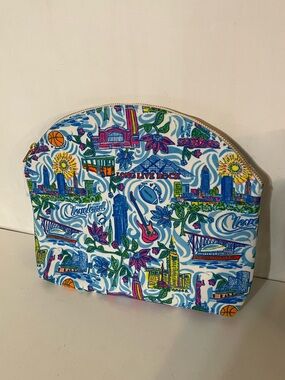Cleveland, Ohio Zippered Make Up Bag